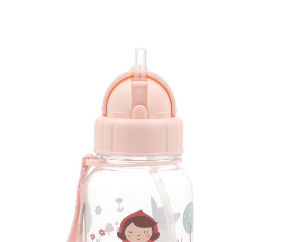 Botella tritán pajita Little Red