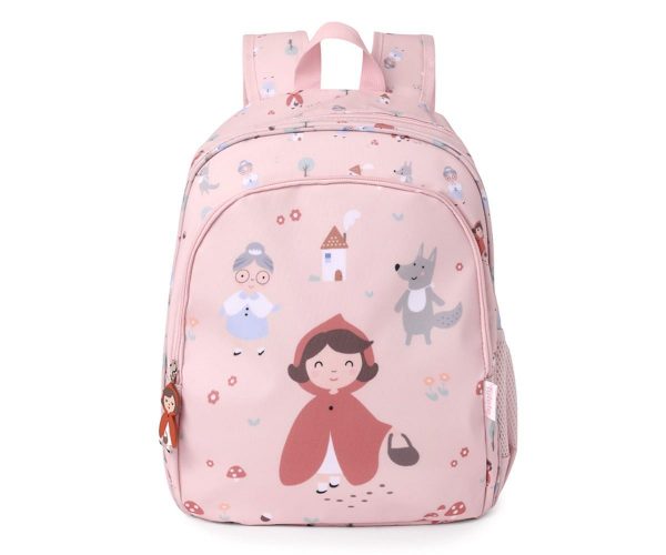 Mochila Mediana Little Red + Llavero caperucita