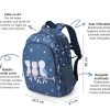 Mochila Mediana Magical Forest + Llavero buho