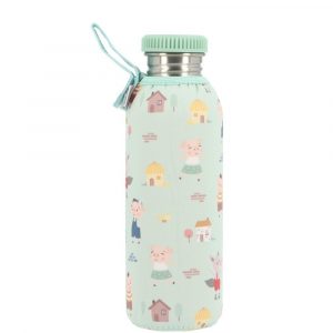 Botella Acero con Funda The Three Little Pigs 750ml
