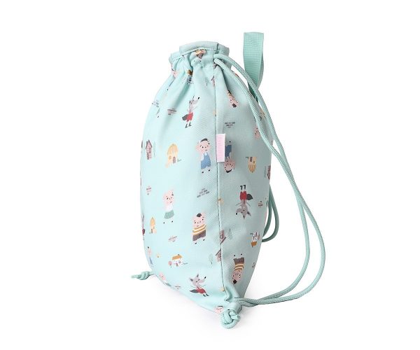 Mochila Saco Tela The Three Little Pigs