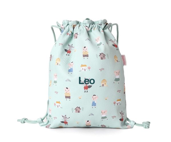 Mochila Saco Tela The Three Little Pigs