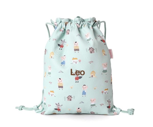 Mochila Saco Tela The Three Little Pigs