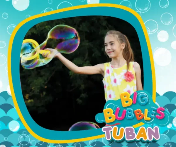 Pompero Bubbles anillo+plato+250 ml Tuban