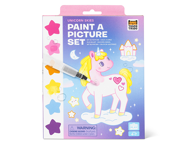 Set pintura acuarela Unicornios