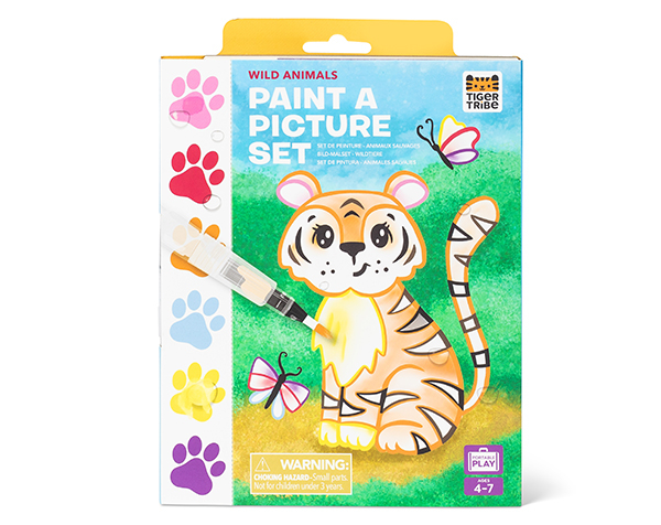 Set pintura acuarela Animales salvajes
