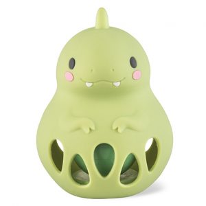 Silicone Rattle Dino