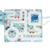 Juego Mantel con Circuito Azul + 3 mini coches