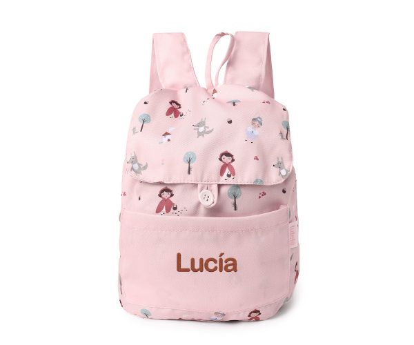 Mochila Pequeña Tela Little Red