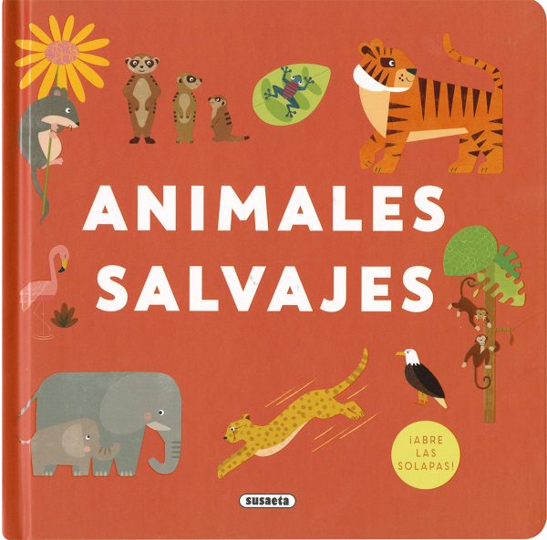 Animales salvajes (con solapas)
