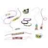 13 joyas pop de cuentas con telar