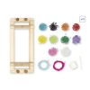 13 joyas pop de cuentas con telar