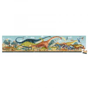 Puzzle panorámico Dinosaurios