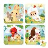 Puzzles evolutivos Animales de la granja