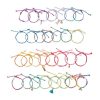 30 pulseras enrolladas Arcoiris