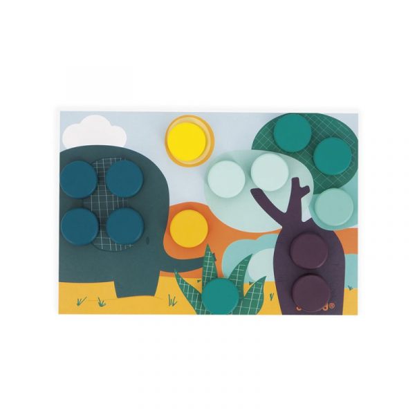 Primeros mosaicos de madera