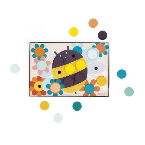 Primeros mosaicos de madera