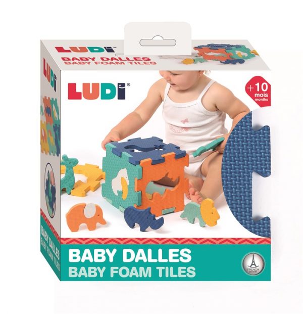 Losas espuma 6 animales Ludi