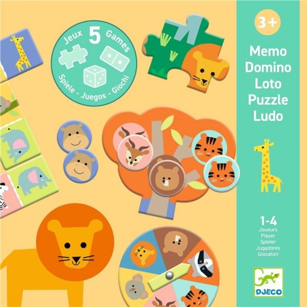 5 juegos educativos Animales Salvajes