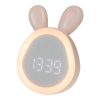 Reloj Despertador conejito rosa