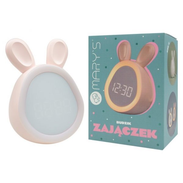 Reloj Despertador conejito rosa