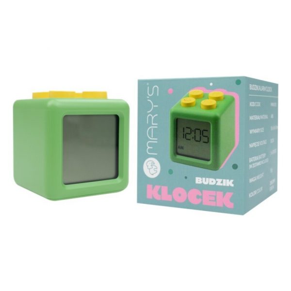Reloj Despertador Block verde