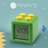 Reloj Despertador Block verde