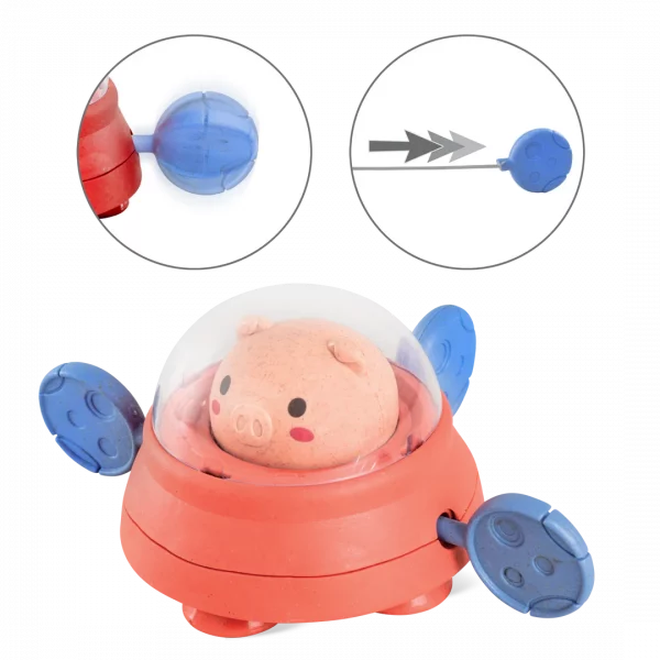 Bath Paddle Ship Space Piggy