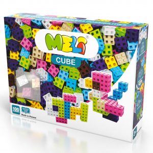 Meli Cube Pastel 100pcs