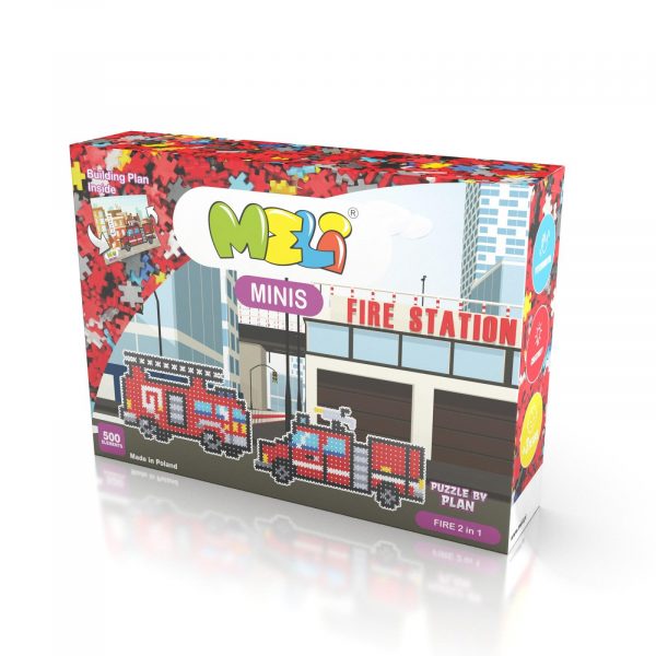 Meli Minis Tematic 2en1 Bomberos