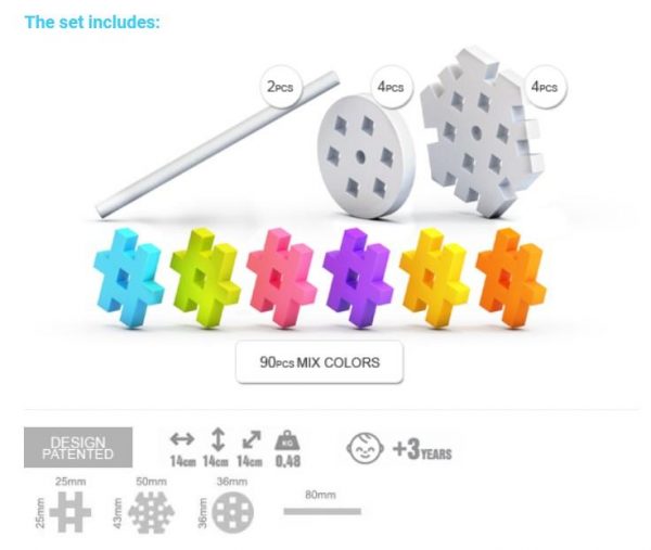 d_set-100pcs Meli Basic Constructor 100pcs