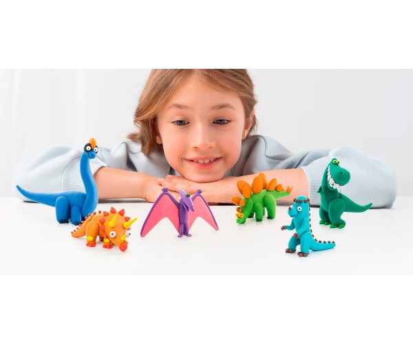 Plastilina Interactiva Dinosaurios (15 botes)