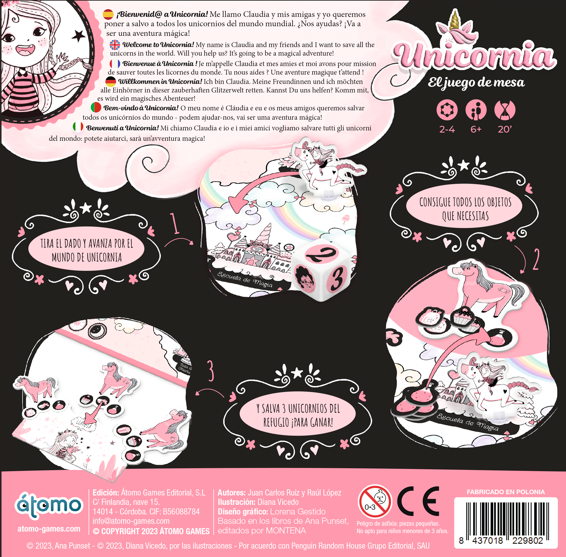 983 Unicornia - El juego de mesa