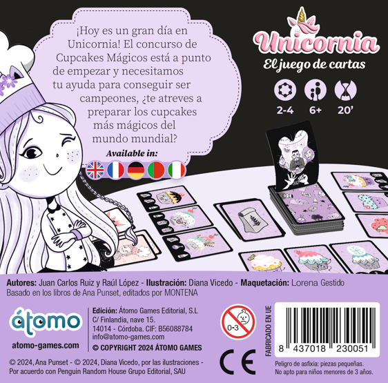 987 Unicornia - El juego de cartas