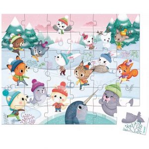 Puzzle Fiesta en la nieve 36pzas