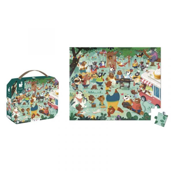 Puzzle La familia de osos 54pzas