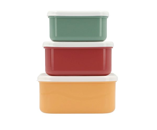 3 Cajas Almuerzo Funny Letters