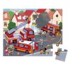 66589 Puzzle Bomberos 24pzas