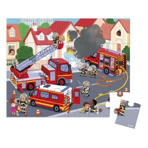 66589 Puzzle Bomberos 24pzas