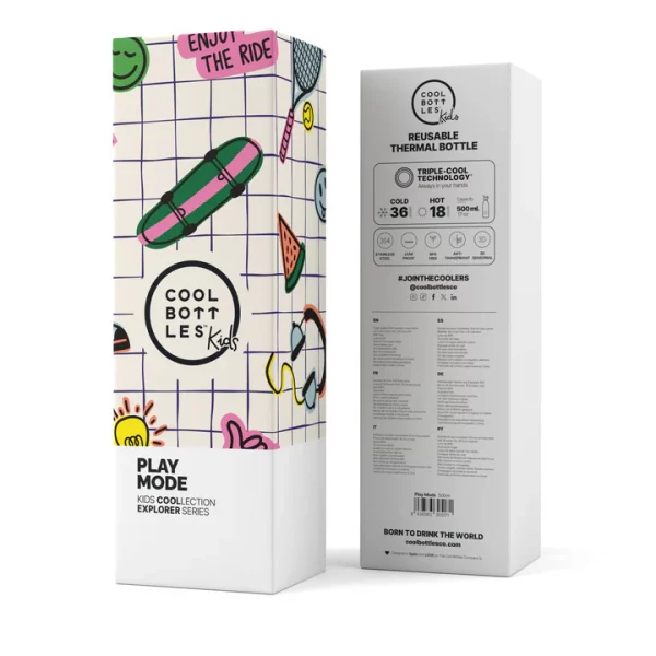 PLAY-MODE-PACKAGING Botella térmica Kids Play Mode 500ml