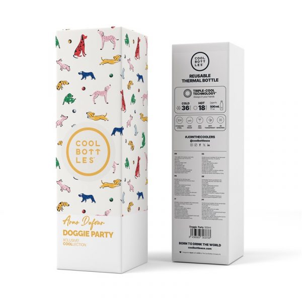 Botella térmica Xclusive! Doggie Party 500ml