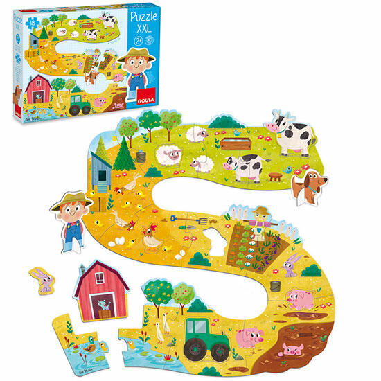 59-53176_Puzzle-XXL-Granja Puzzle XXL Granja 18pzas