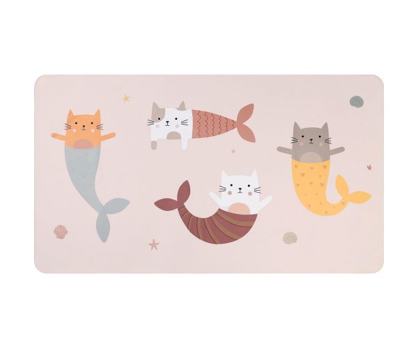 664193-1200x1000 Toalla Playa Microfibra Mermaid Cats