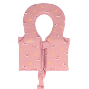 Chaleco Flotador Aprendizaje Whale Pink 1-2A