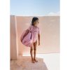 Bolso de Playa con Rejilla Whale Pink
