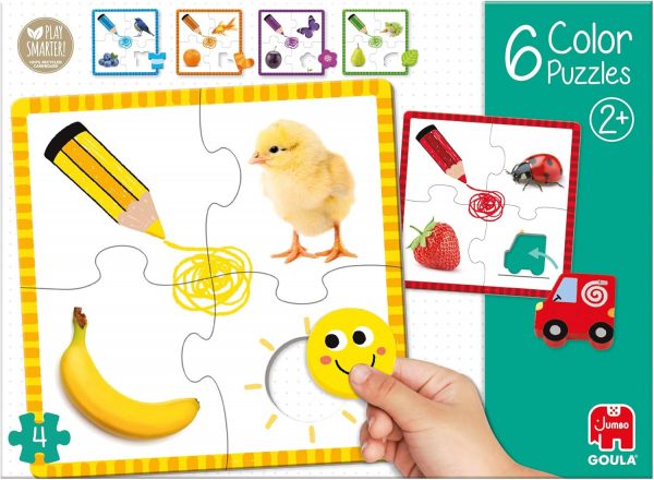 Puzzle 6 colores