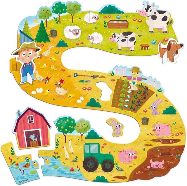 71z4W+AIf2L._AC_SX679_ Puzzle XXL Granja 18pzas