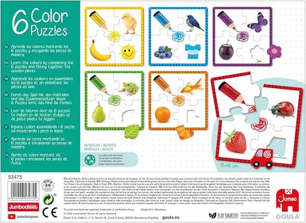 Puzzle 6 colores