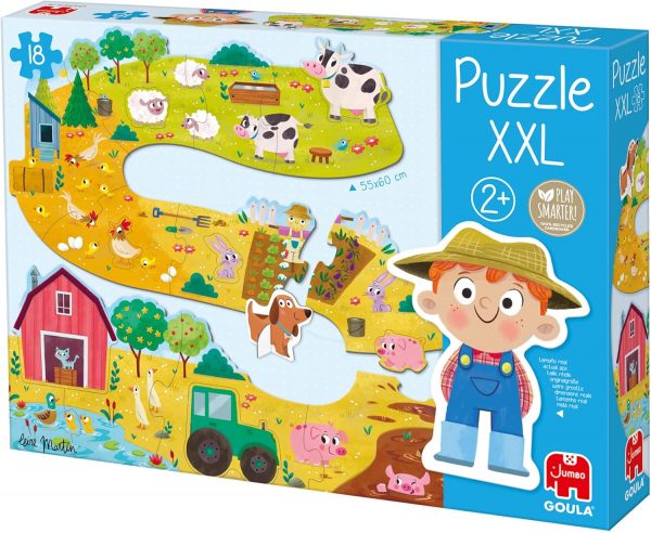 81+hm77lI5L._AC_SL1500_ Puzzle XXL Granja 18pzas
