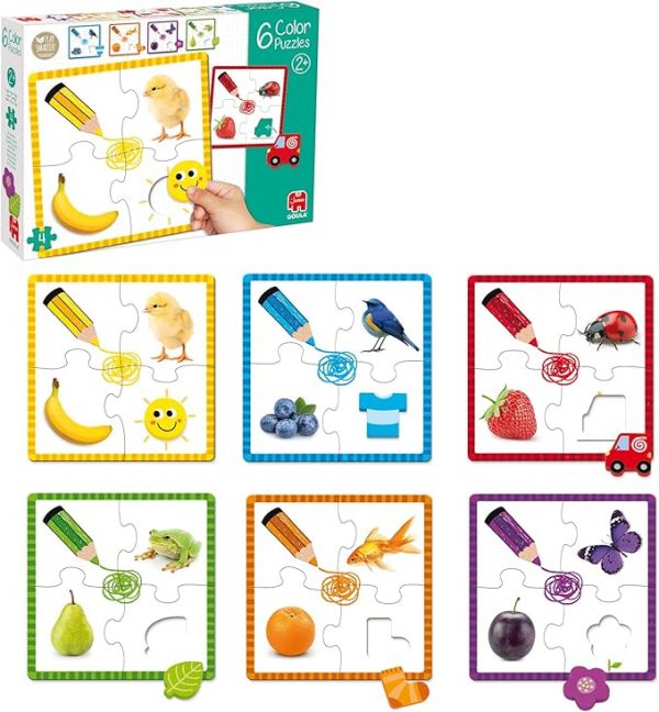 Puzzle 6 colores